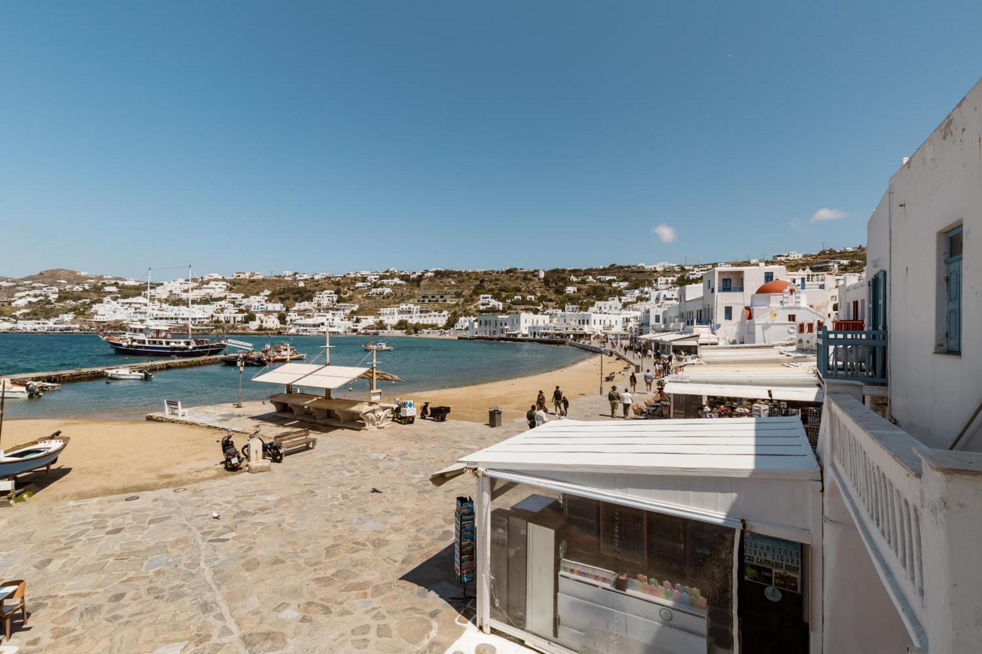 ELPIS MYKONOS APARTMENTS - Mykonos Town Delos Port Exterior foto