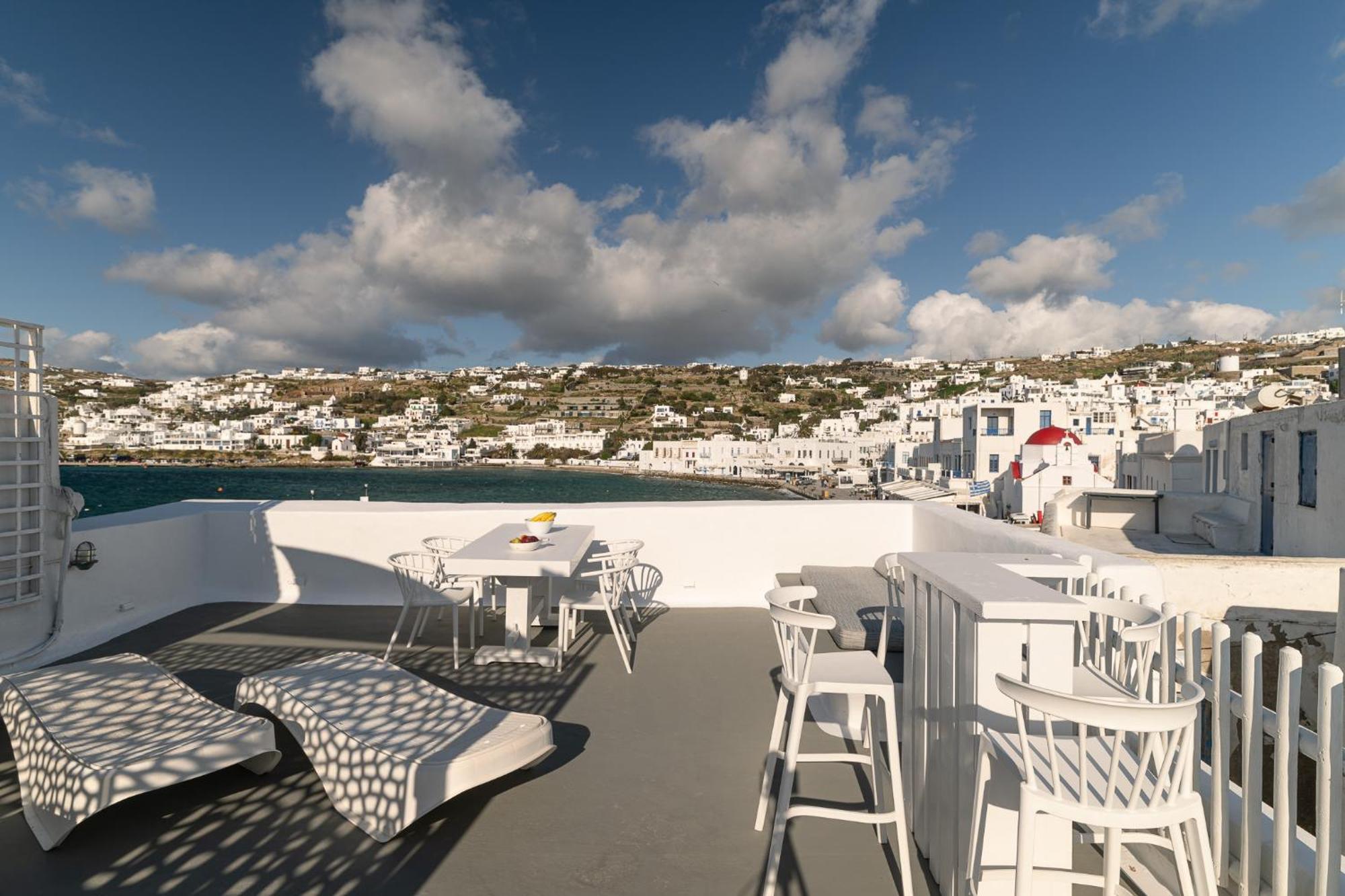 ELPIS MYKONOS APARTMENTS - Mykonos Town Delos Port Exterior foto