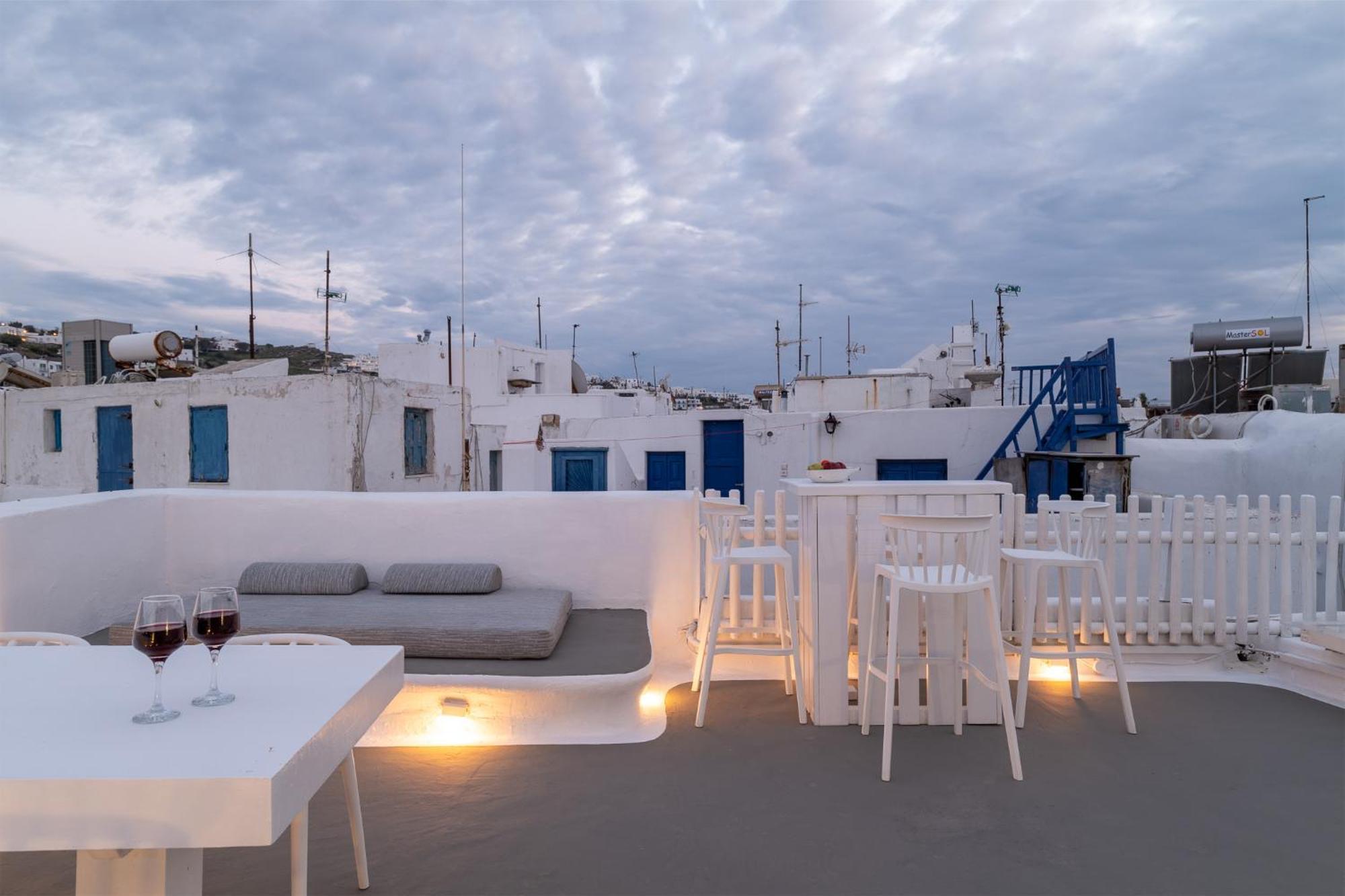 ELPIS MYKONOS APARTMENTS - Mykonos Town Delos Port Exterior foto