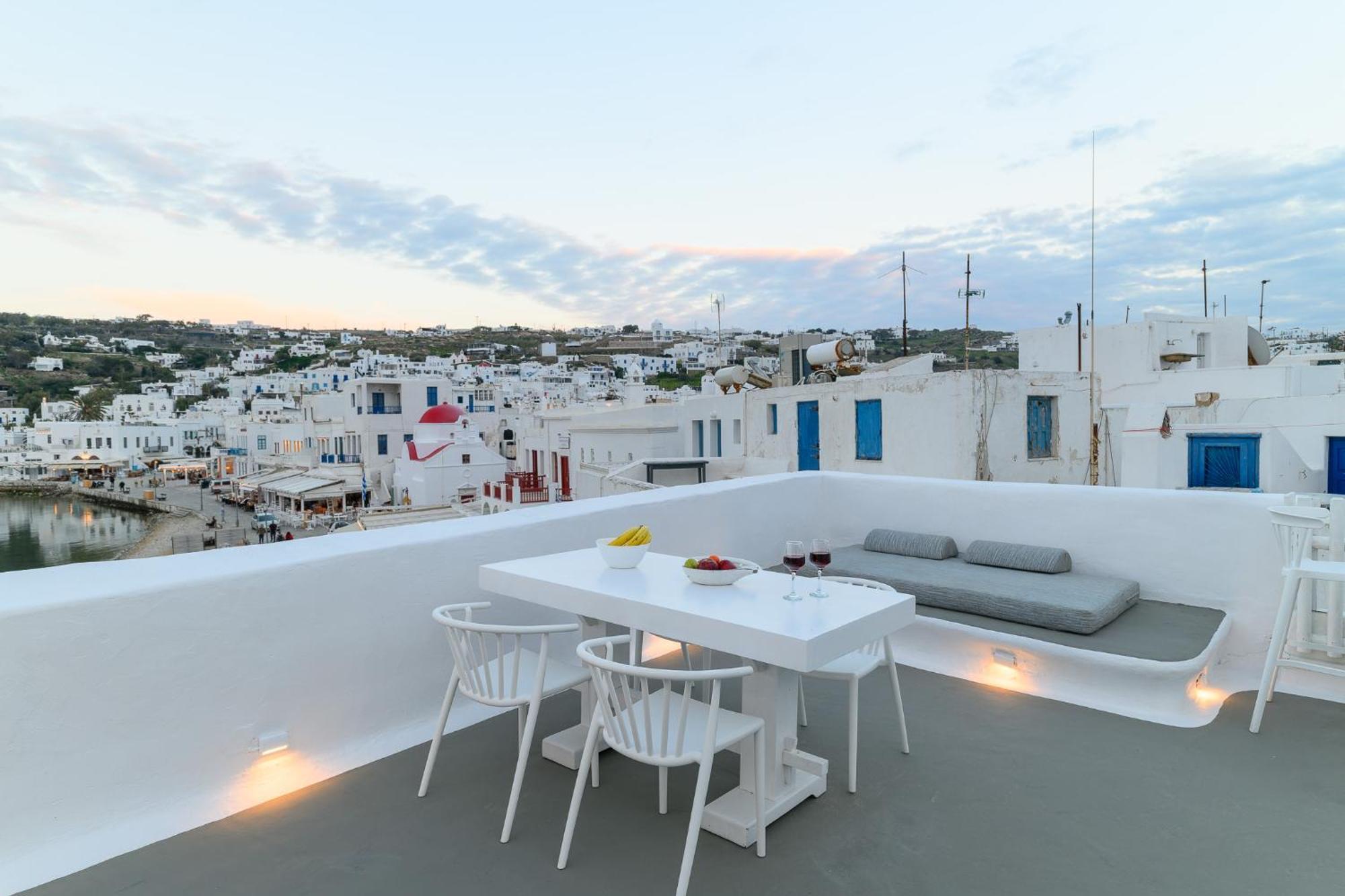 ELPIS MYKONOS APARTMENTS - Mykonos Town Delos Port Exterior foto